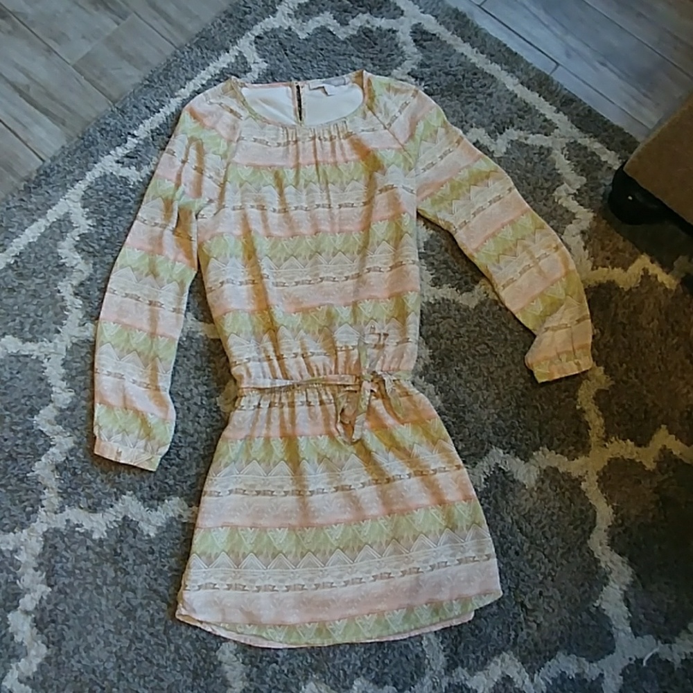 Pastel pink dress